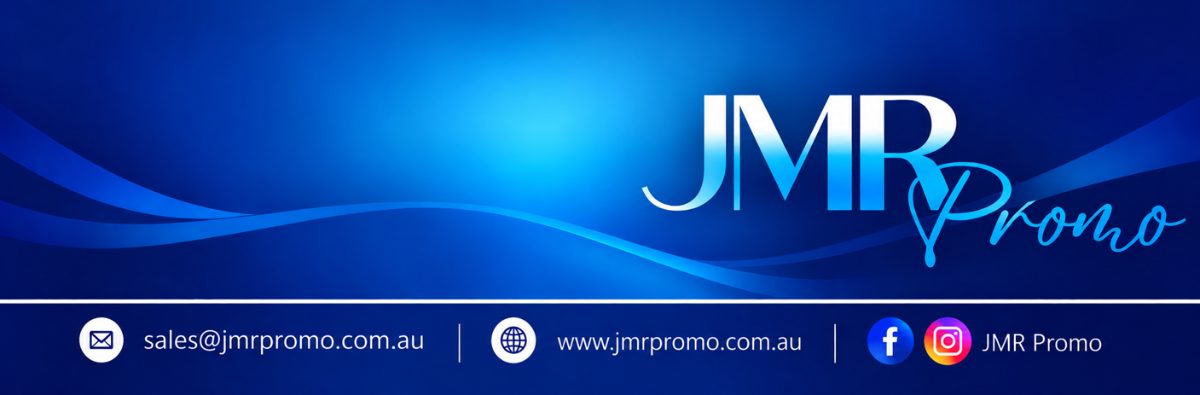 JMR Promo — sales@jmrpromo.com.au — www.jmrpromo.com.au